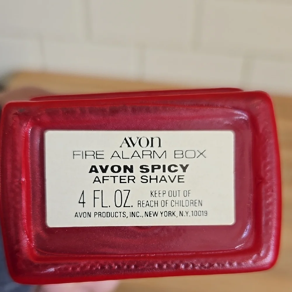 Avon vintage glass